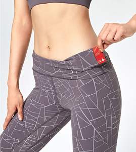 Leggings de sport géométriques doux pour femmes, nouveaux Leggings chauds sans couture pour Yoga et Fitness - Product Image 2