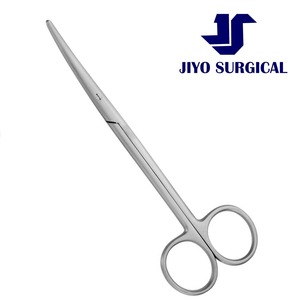 กรรไกรผ่าตัดโลหะสแตนเลสแบบโค้ง5.5 "CE เครื่องมือผ่าตัดโดย jiyo - Product Image 2