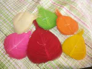 Hojas de Esqueleto Naturales para Manualidades - Product Image 6