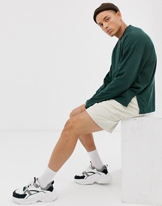 Custom Logo Men's Dropped Shoulders Long Sleeve <b>Round</b> Neck T-Shirts - Product Image 2