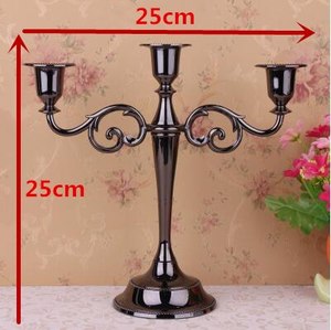 Handmade BRASSWORLD INDIA Solid <b>Silver</b> Brass <b>Candlestick</b> Holder Tall Metal Candle Stand for Home Decoration - Product Image 6