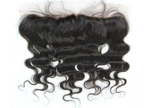 FRONTAL Natural Wave Indian Remy Hair Loose Deep Wave Style - Product Image 5