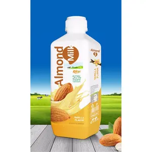 Botella de leche de almendras con Chocolate, alta calidad, 1000ml PP