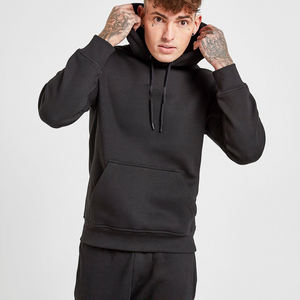 Factory Cheap Black Men Jogging Suits Set Private Label Winter Warm Training Slim Fit Tech Flee - Product Image 4