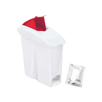 Récipient de serviettes hygiéniques Offre Spéciale pour toilettes pour femmes métabolise les substances organiques et élimine les mauvaises odeurs Ensemble de salle de bain