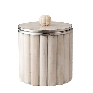 100% Natural bone inlay Ice Bucket Large size and design lid Beverage Party ware ice bucket Bar Ice Bucket for hotel use