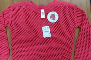 Pulls décontractés d'hiver pour femmes, marque originale, surplus d'exportation du Bangladesh, manches longues, col rond, en acrylique, en stock - Product Image 3