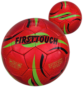 Pelota de fútbol de punto de mano personalizada de alta calidad hecha en el mercado de Pakistán con material de PU de peso de vejiga de goma de butilo - Product Image 1