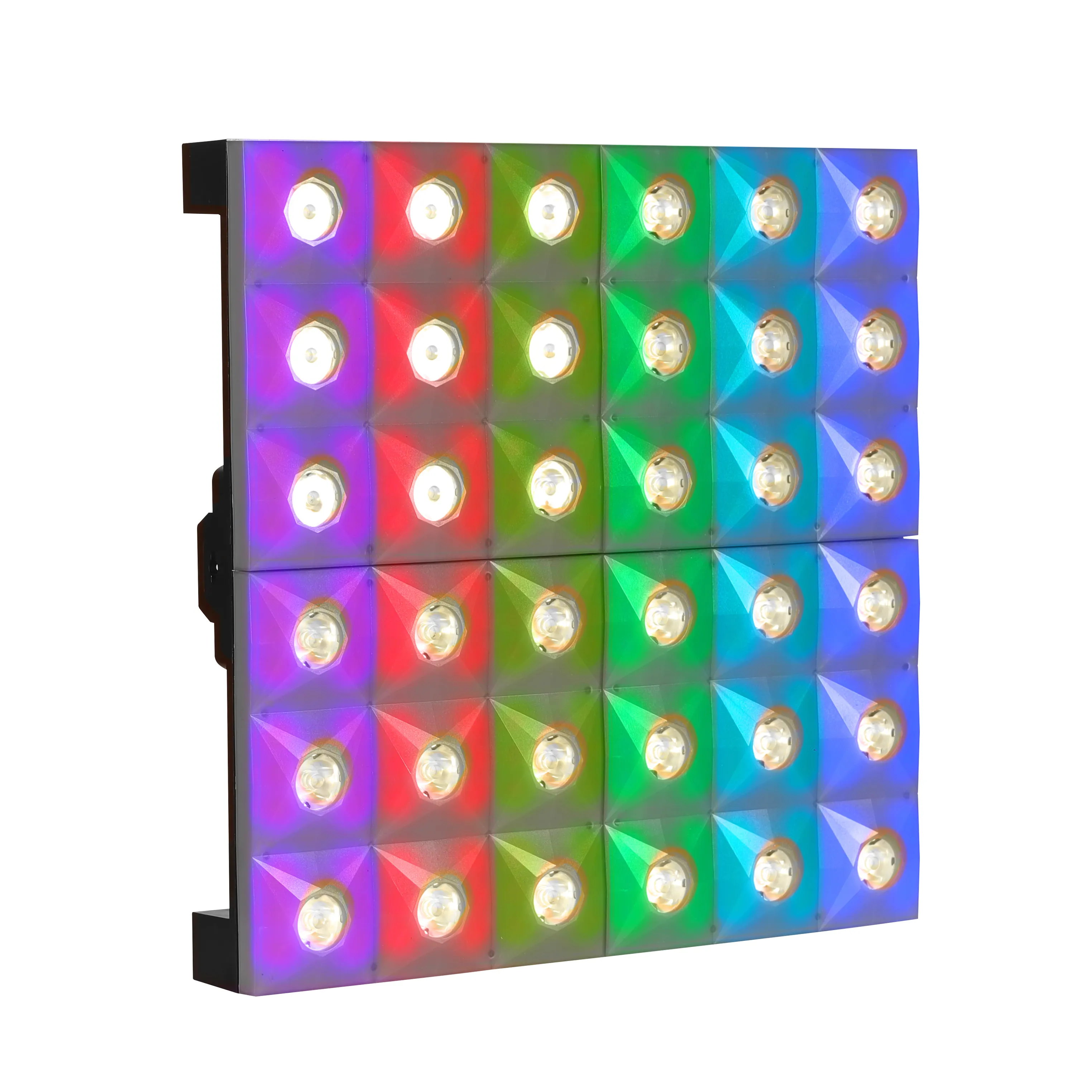 36x3w Matrice di Led Rgb Luce Della Lavata Dmx Apparecchi di Illuminazione Della Fase di Musica Dj Luci di Controllo Vocale Lampada di Pannello concerto Decorazioni Del Partito