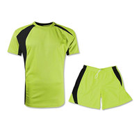 Conjunto de Ropa Deportiva de Fútbol con Estampado Personalizado, 240g, 100% Poliéster, para las Cuatro Estaciones, Corte Automatizado, Camisetas de Entrenamiento para Equipos, Unisex, Personalizadas