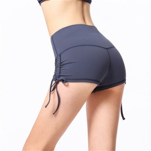 Leggings de Yoga imprimés camouflage pour femme, short de motard taille haute, avec poche, en Spandex, vente en gros, - Product Image 5