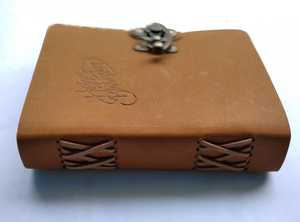 Cuaderno de cuero con espiral A5 y A4 personalizado para regalo, diario de viaje y Diario de papel en blanco para uso personal - Product Image 6