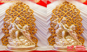 Mariage hindou Ganesha Hall Décoration Unique et Traditionnel D'entrée De Mariage Ganesha Éblouissant Mariage Ganesha Balançoire Hall Décor - Product Image 2