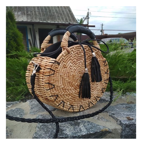 Venta al por mayor bolsas por jacinto de agua-Moda-Accesorios-bolso por tejida jacinto de agua-respetuoso del medio ambiente de los productos - Product Image 6