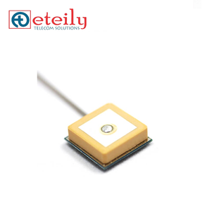 ETEILY alta precisión baja pérdida GPS/GLONASS parche activo antena 25*25 1,13mm Cable con conector UFL hecho en India - Product Image 1