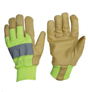 Guantes de soldadura de cuero de vaca, algodón, para soldar - Product Image 2