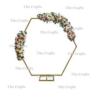 ฉากหลังงานแต่งงานเหล็กหรูหราสวยงาม ดีไซน์ทันสมัย คุณภาพเยี่ยม พร้อมโลโก้สั่งทำพิเศษสำหรับงานอีเว้นท์และเวที - Product Image 6