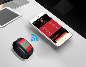 สายรัดแขนอัจฉริยะกันน้ำ IP67พร้อมตัวติดตามอัตราการเต้นของหัวใจ CL831เทคโนโลยี ANT + BLE สำหรับแอนดรอยด์ iOS ได้รับการรับรอง - Product Image 4