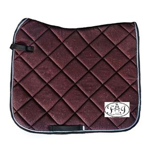 Manta de Silla de Montar Inglesa Personalizada, Ecológica, con Purpurina, Multiusos, Bordada, de Tela de Polialgodón y Poliéster - Product Image 3