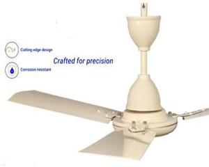 Ventilador de techo eléctrico moderno de metal para el hogar e industrial de 1200 mm con 3 aspas para uso comercial en hoteles y exteriores a un precio razonable - Product Image 3