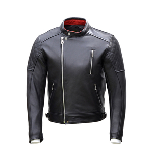 Veste en cuir de vachette européenne personnalisée pour motards EN17092 vêtements de sport avec protection optimale contre le vent - Product Image 1