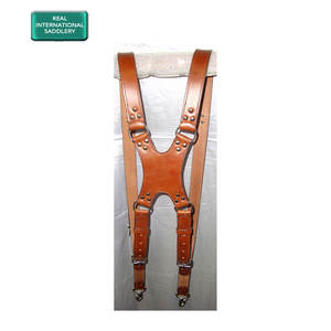 Sangles de caméra en cuir marron de haute qualité offre exclusive prix du marché indien sangle de harnais faite à la main - Product Image 1