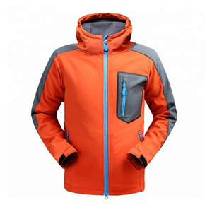 Veste d'extérieur personnalisée pour hommes Soft Shell coupe-vent imperméable col montant enduit traitement OEM/ODM fabricant - Product Image 2