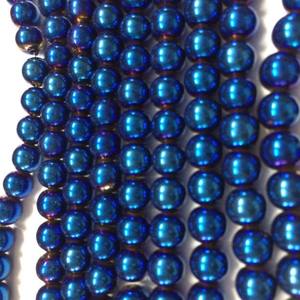 Blue Hematite <b>Loose</b> <b>Beads</b> - Product Image 2