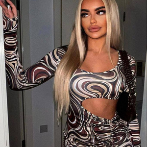 2022 été Boho plage robe femmes imprimé fleuri à volants à manches courtes Mini Wrap robe d'été XL décontracté en mousseline de soie inspiré Paris - Product Image 2