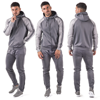 Ensemble de survêtement Hawkbawk personnalisé de haute qualité pour hommes – Sweat à capuche et pantalon de jogging – Tenue de sport respirante pour adultes, grandes tailles, hiver