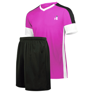 Uniforme de Football à rayures contrastées, Kit de conception personnalisée avec multifonctions - Product Image 4