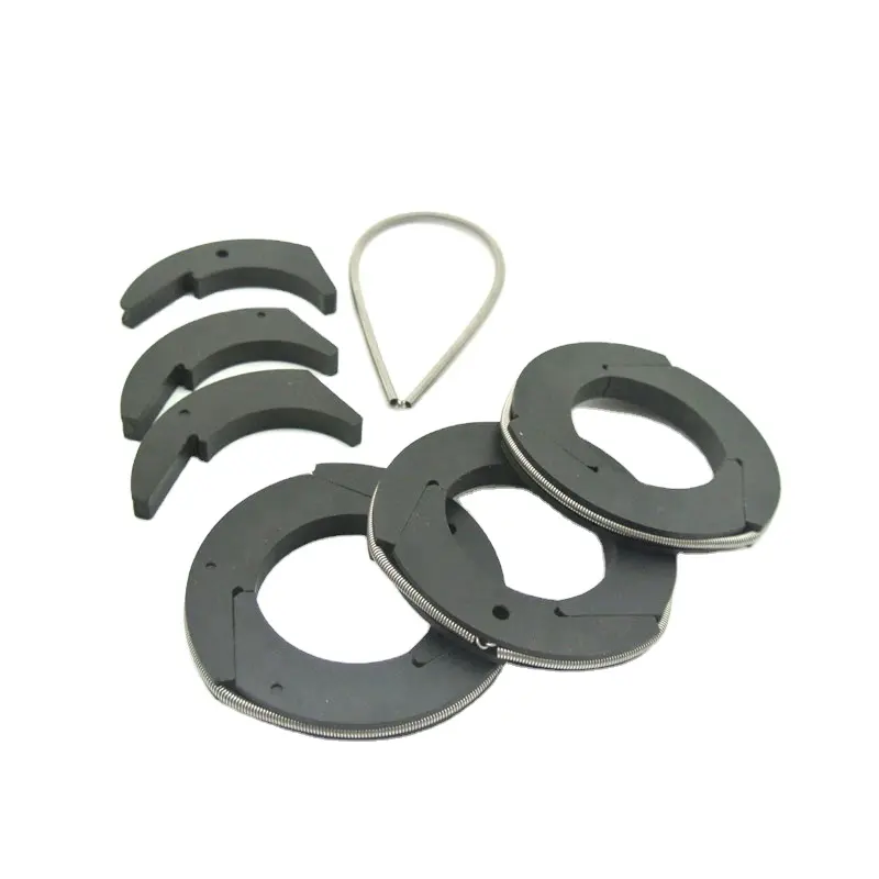 DLSEALS-Barra de pistón de compresor alternativo, lateral de gas PTFE, empaquetadores de Gas de carbono, anillos de embalaje