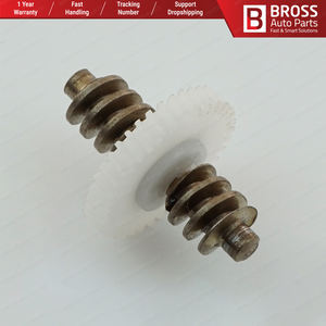 Réparation de rétroviseur latéral BGE622 avec engrenage en plastique pour S40 S60. Longueur de l'élément : 26,25 mm ; Diamètre de l'engrenage en plastique blanc : 18,10 mm - Product Image 5