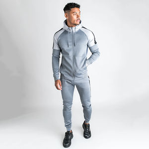 ชุดวอร์มผู้ชายแบบสวมหัวทรงปกติ ไซส์ใหญ่ กันลม แห้งเร็ว ผ้าฟลีซ โพลีเอสเตอร์/คอตตอน ความยาวเต็มตัว ใส่ได้ทุกฤดู - Product Image 5