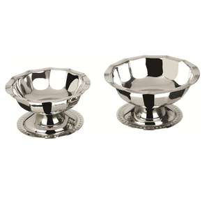 Taza de helado de acero inoxidable de diseño moderno para obsequios Material de metal duradero - Product Image 2