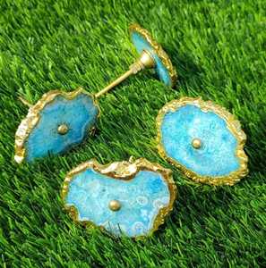 Pomo de puerta de piedra de ágata India de alta calidad al mejor precio para armarios modernos, aparadores, cocina, comedor, baño, hoteles - Product Image 6