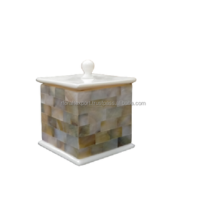 Accesorios de joyería de nuevo diseño más vendidos caja de almacenamiento de nácar hecha a mano para anillos collares pulseras pendientes - Product Image 4