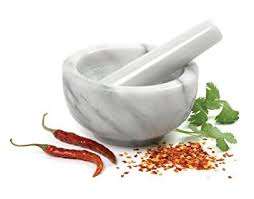 Maja y mortero de acero de primera calidad, utensilios de cocina resistentes para mezclar y moler hierbas y especias, fabricados en la India - Product Image 6