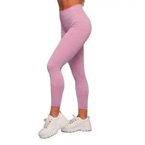 Pantalones de compresión para mujer, ropa deportiva para Fitness, Yoga, Supplex, mallas deportivas de malla con diseño personalizado, logotipo de Color y tamaños