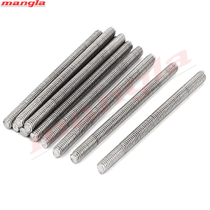 Haute qualité M3 M52 tiges entièrement filetées 10mm DIN 975 boulons en acier doux galvanisés finition inoxydable plaine M10 taille bâtiment ISO - Product Image 4