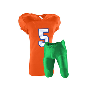Maillot de football américain en gros à prix abordable, faible MOQ, sur mesure, grandes tailles, respirant, 100 % polyester, pour équipe professionnelle - Product Image 1