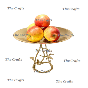 Cuenco de frutas de color dorado de aluminio para restaurante, hogar y uso en hoteles, cuenco de frutas con chocolates a un precio razonable - Product Image 5