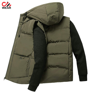 Veste bouffante à manches longues, fermeture éclair, logo personnalisé imprimé, tenue décontractée, en solde - Product Image 6
