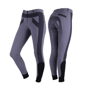 Pantalones de equitación de alta demanda logotipo personalizado al por mayor parche de rodilla de cuero para Protección deportiva calentadores de piernas para La India - Product Image 1