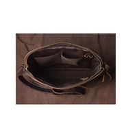 Sac messager en cuir véritable pour hommes avec couleur personnalisable et logo de qualité supérieure