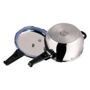 REVE Splendid Plus 18/8 Stainless Steel Pressure <b>Cooker</b> 3.5 Ltr Induction Friendly - Product Image 4