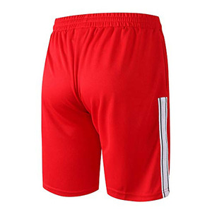 Pantalones Cortos de Baloncesto Transpirables de Color Rojo Liso para Hombre 2026 - Product Image 2