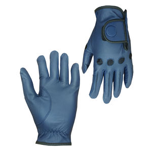 Gant de golf bleu marine pour homme en cuir de mouton souple modèle GF012 - Product Image 1