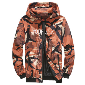 Sudadera con Capucha y Cremallera de Alta Calidad para Hombre, Personalizada con Bordado, 100% Algodón, Estilo Cortavientos para Otoño - Product Image 1