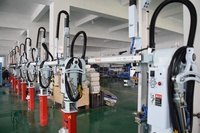 Lengan Robot Kecil Kowey Sprue Picker, Robot Lengan Ayun 650, Semua Pneumatik, Bersertifikasi CE & ISO